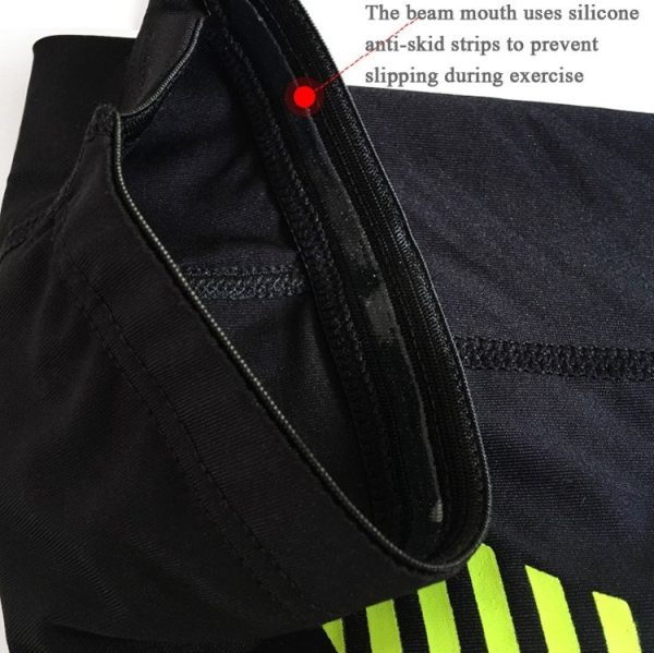 2 PCS Sports Calf Protection Basketball Football Running Leggings Protective Gear High-Elastic Warm Breathable Knee Pads Socks, Specification: L (Red) - Image 4