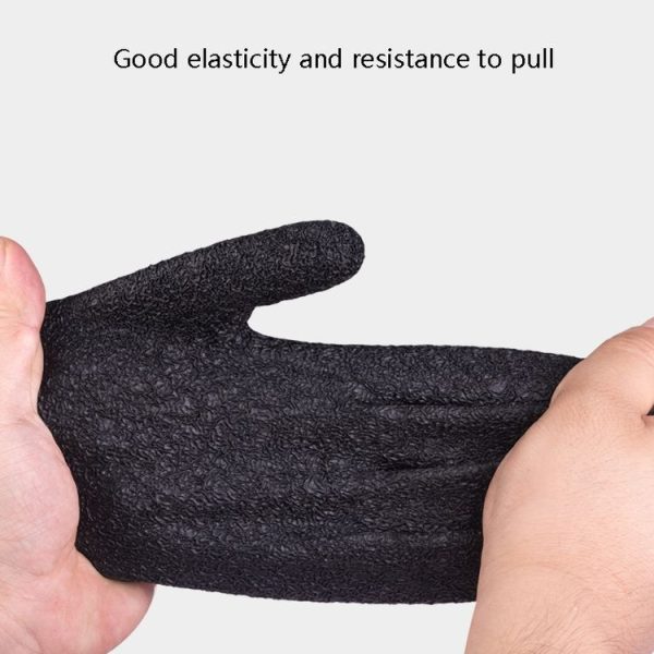 1 Pair Anti-Skid Catch Fish Latex Gloves Stab-resistant Waterproof Fishing Gloves, Specification: Left+Right - Image 6