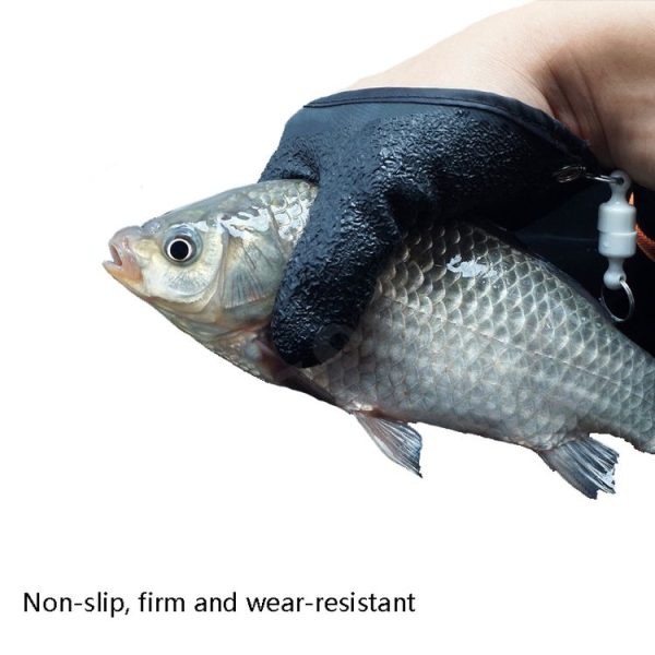 1 Pair Anti-Skid Catch Fish Latex Gloves Stab-resistant Waterproof Fishing Gloves, Specification: Left+Right - Image 7