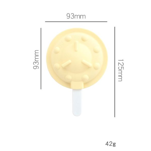 Household Silicone Popsicle Ice Cream Mold With Lid, Specification: Flying Saucer - Image 2