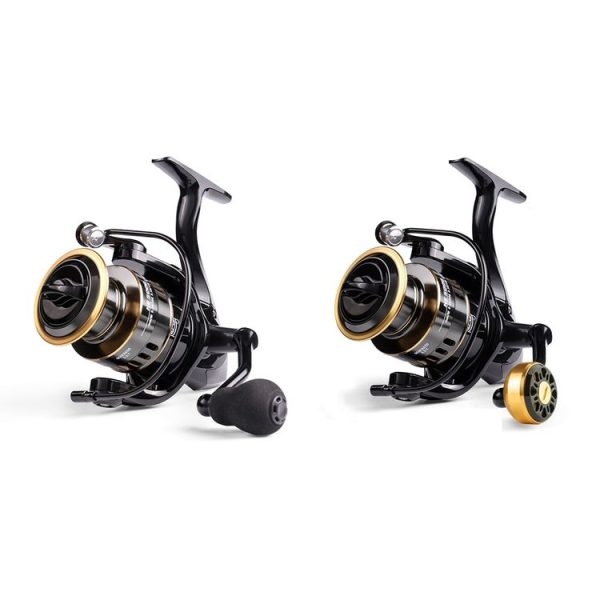 All Metal Rocker Arm Smooth Fishing Reel Spinning Reel, Spec: HE-4000 (EVA Grip) - Image 2