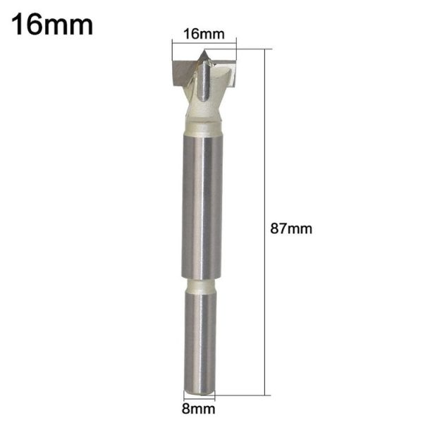 16mm Woodworking Drill Bit Hole Opener Round Lengthened Wooden Door Drill - Image 2