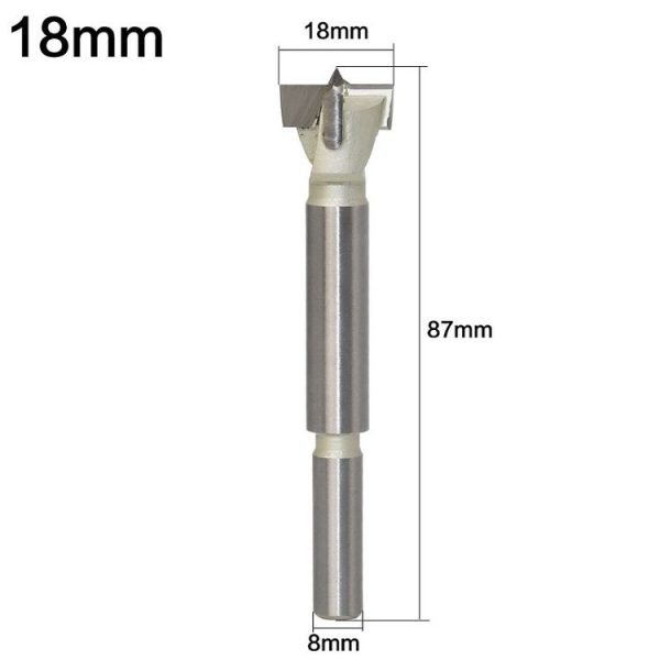 18mm Woodworking Drill Bit Hole Opener Round Lengthened Wooden Door Drill - Image 2