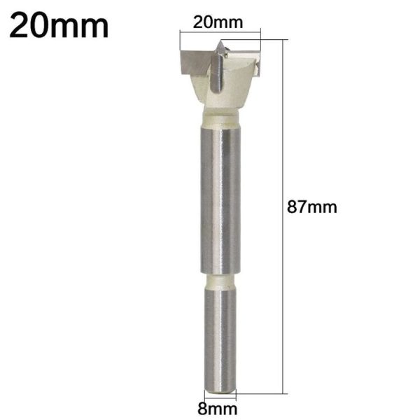 20mm Woodworking Drill Bit Hole Opener Round Lengthened Wooden Door Drill - Image 2