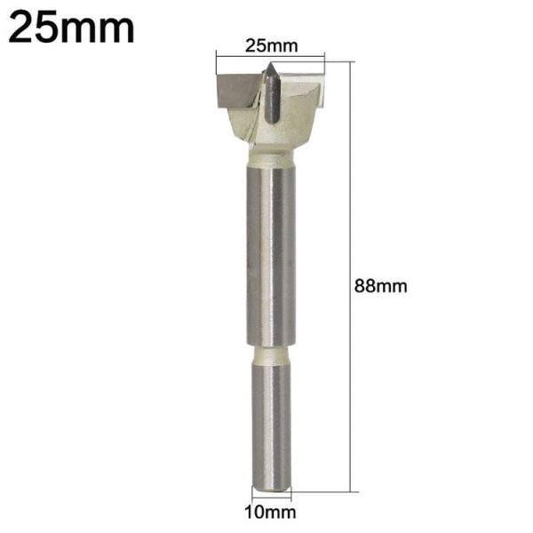 25mm Woodworking Drill Bit Hole Opener Round Lengthened Wooden Door Drill - Image 2