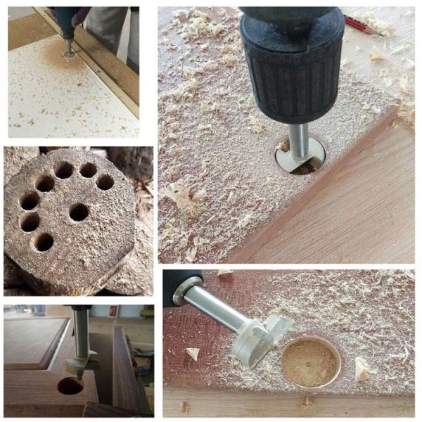 25mm Woodworking Drill Bit Hole Opener Round Lengthened Wooden Door Drill - Image 6