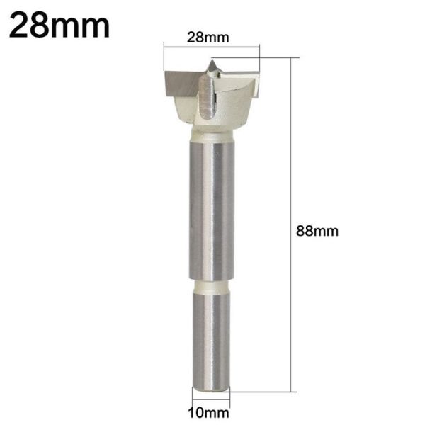 28mm Woodworking Drill Bit Hole Opener Round Lengthened Wooden Door Drill - Image 2
