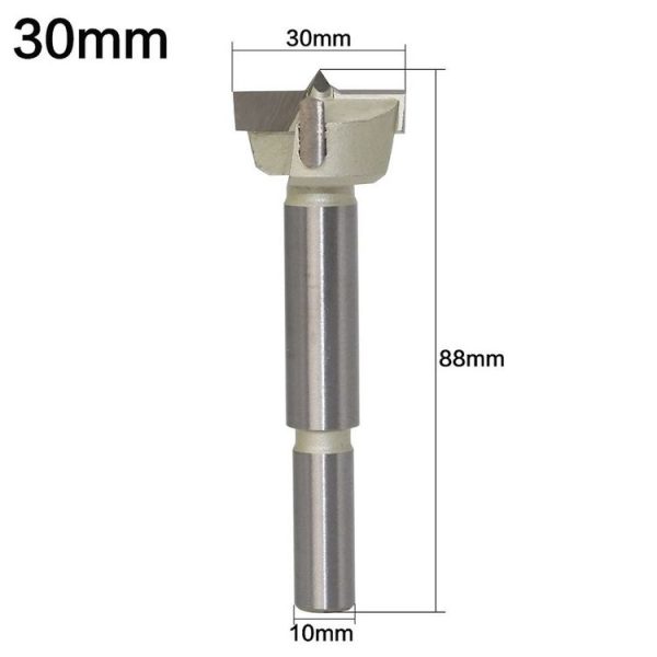 30mm Woodworking Drill Bit Hole Opener Round Lengthened Wooden Door Drill - Image 2
