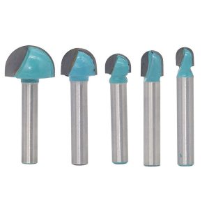 5 PCS / Set 6-18mm 6 Shank Lace Round Cutter Woodworking Relief Milling Cutter