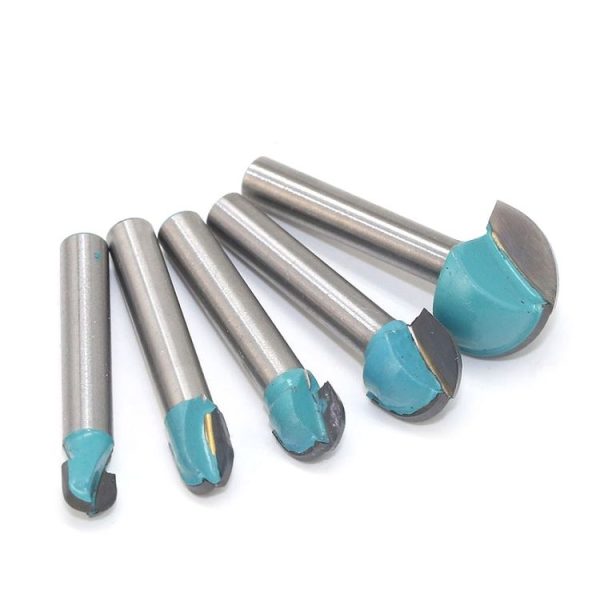 5 PCS / Set 6-18mm 6 Shank Lace Round Cutter Woodworking Relief Milling Cutter - Image 4