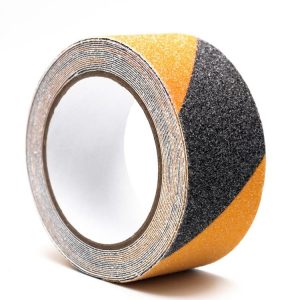 Sands Anti-Slip Tape Ground Sticking Line Wear-Resistant Stair Step Warning Tape Black Yellow 5cm x 5m