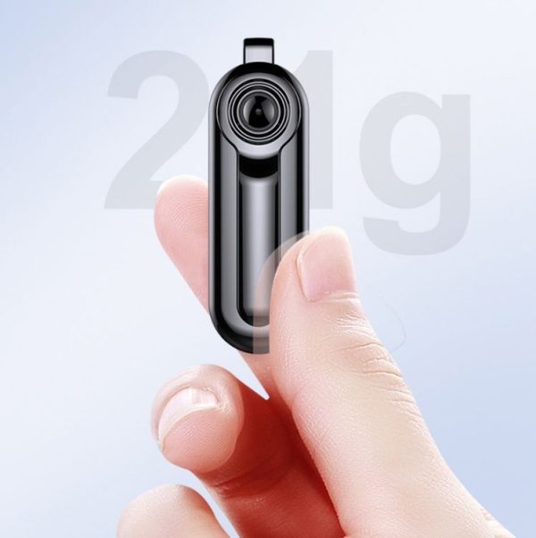 V3 1080P Portable Hanging Back Clip Wide-Angle HD 1080P Voice Video Recorder, Capacity: 8GB (Black) - Image 7