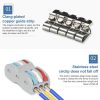 5pcs LT-3 3 In 3 Out Colorful Quick Line Terminal Multi-Function Dismantling Wire Connection Terminal - Image 4