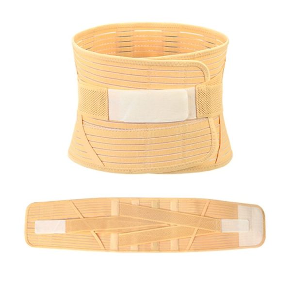 Breathable Waist Belt Steel Plate Support Waist Fixed Lumbar Support Sports Waist Belt, Specification: S - Image 2