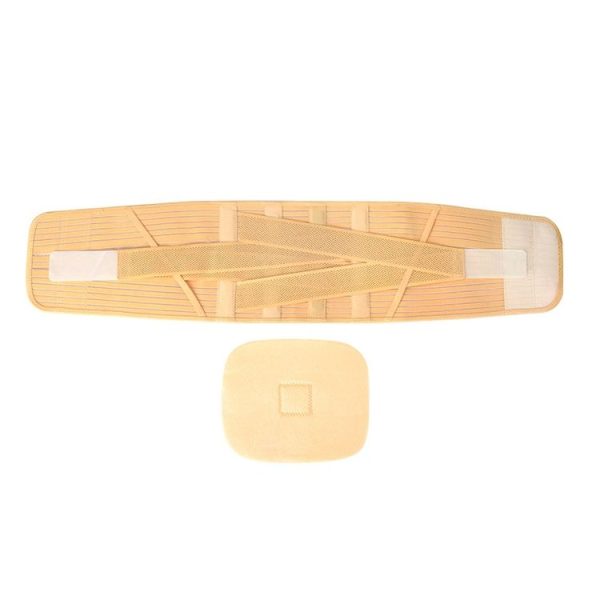 Breathable Waist Belt Steel Plate Support Waist Fixed Lumbar Support Sports Waist Belt, Specification: S - Image 3