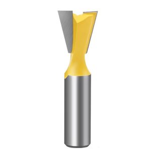 1 / 2 Handle Dovetail Cutter Wood Engraving Small Milling Cutter, Specification: 1 / 2x3 / 4mm