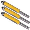 8-Handle Extended Trimming Cutter With Bearing Woodworking Line Milling Cutter, Specification: 3 PCS / Set - Image 5