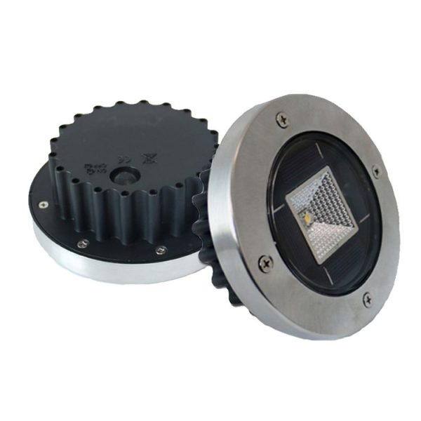 Outdoor Solar Buried Light Household Garden Grass Ground Waterproof Lamp (Warm Light) - Image 2