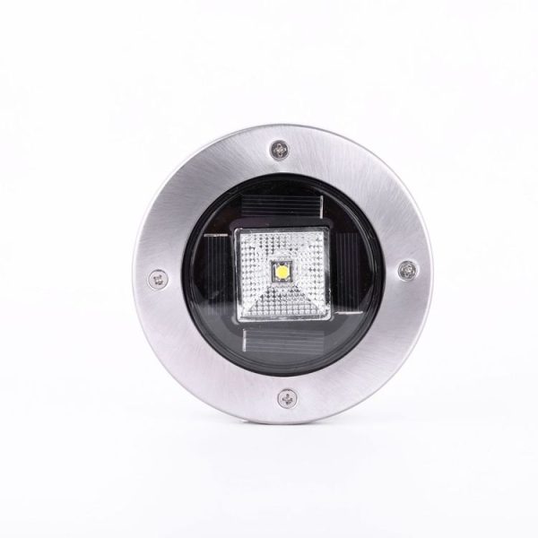 Outdoor Solar Buried Light Household Garden Grass Ground Waterproof Lamp (Warm Light) - Image 4