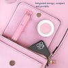 MAR-19K Dual Fill Light Selfie Stick Bluetooth Mobile Phone Lazy Bracket Tripod Desktop Live Broadcast Device (Black) - Image 6