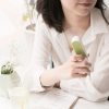 Mini Rechargeable Portable Fan Mute Hand-Held Folding Fan (Green) - Image 2