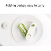 Mini Rechargeable Portable Fan Mute Hand-Held Folding Fan (Green) - Image 4