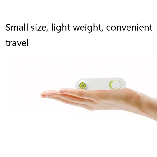 Mini Rechargeable Portable Fan Mute Hand-Held Folding Fan (Green) - Image 6