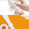 Mini Rechargeable Portable Fan Mute Hand-Held Folding Fan (Green) - Image 7