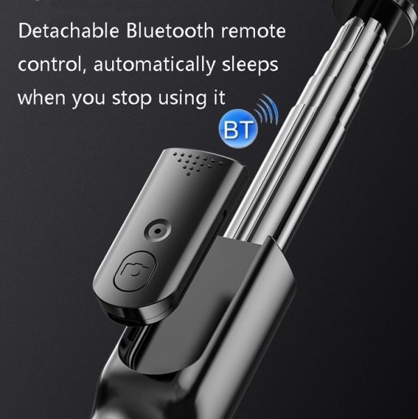 R9 Desktop Live Broadcast Photo Bluetooth Connection Bracket Rotatable Universal Tripod, Style: Lightless Pole - Image 6
