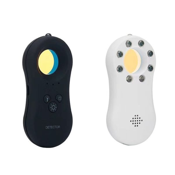 D12 Anti-Candid Camera Detection Equipment Hotel Travel Room Anti-Surveillance Camera Infrared Detector (White) - Image 2