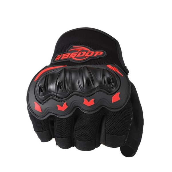 BSDDP A010B Summer Half Finger Cycling Gloves Anti-Slip Breathable Outdoor Sports Hand Equipment, Size: XL (White) - Image 3