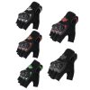BSDDP A010B Summer Half Finger Cycling Gloves Anti-Slip Breathable Outdoor Sports Hand Equipment, Size: XXL (Orange) - Image 2