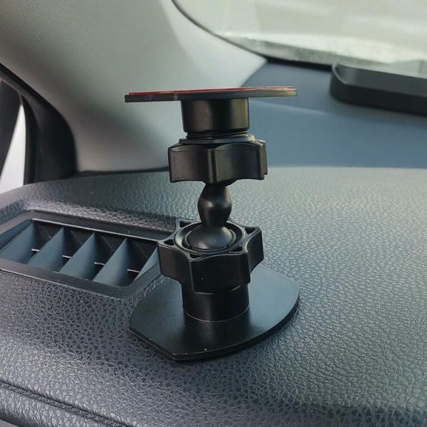 Mini Gimbal Camera Bracket Desktop Mobile Phone Bracket Recorder Car Bracket Dual Attachment Mount - Image 4