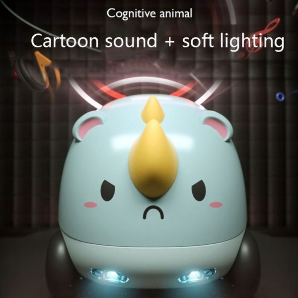 Cartoon Cute Pet Pull Back Car Children Mini Puzzle Inertia Car Toy (Bee) - Image 5