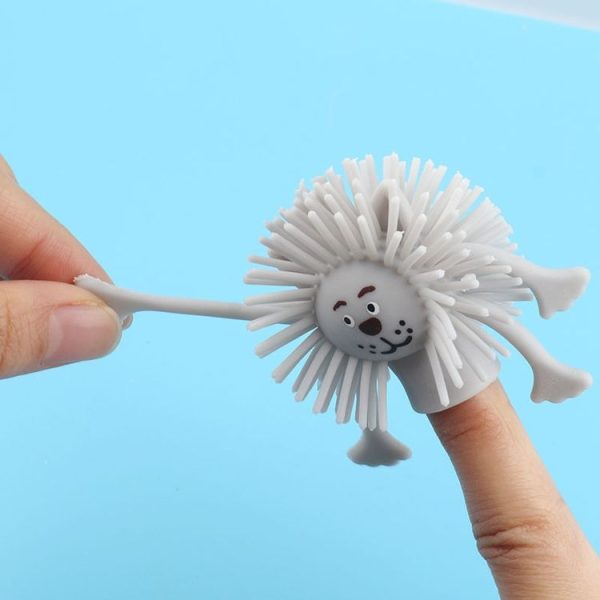 20 PCS TPR Small Animal Finger Doll Soft Rubber Kindergarten Hand Puppet Toys, Random Color and Style Delivery - Image 4