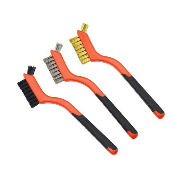 Stainless Steel Wire 7 inch Industrial Cleaning Brush Mini Refractor Cleaning Gap Brush - Image 2
