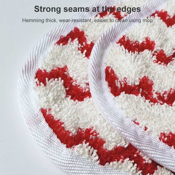 2 PCS Steam Mop Replacement Cloth Cleaning Cloth Mop Accessories Suitable For Vileda / O-Cedar - Image 6