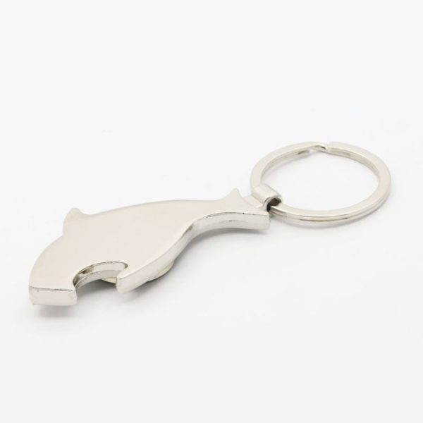 6 PCS Dolphin-shaped Metal Bottle Opener Compass Outdoor Products - Image 4