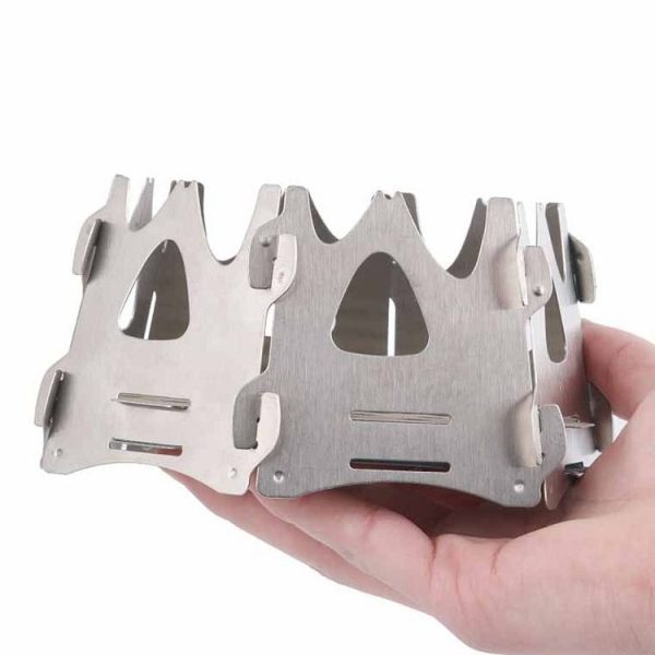 Outdoor Picnic Portable Stainless Steel Six-sided Stove - Image 6