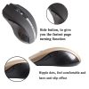 T-WOLF Q5 2.4GHz 5-Buttons 2000 DPI Wireless Mouse Silent And Non-Light Gaming Office Mouse For Computer PC Laptop (Blue) - Image 5