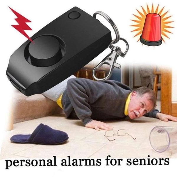 YY701 2 PCS Women Personal Safety Protection Alarm Emergency Alarm For The Elderly & Children (Pink) - Image 5