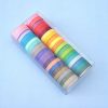 40 Colors / Set Pure Color Rainbow Tape Handmade DIY Handbook Materials - Image 5