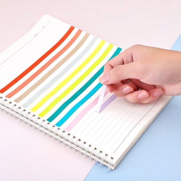 40 Colors / Set Pure Color Rainbow Tape Handmade DIY Handbook Materials - Image 7