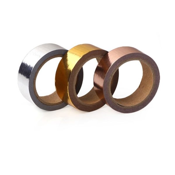 DIY Decorative Hand Account Tape Handmade Decorative Material Tape (Silver) - Image 3