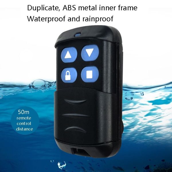 2 PCS Electric Roller Shutter Waterproof Copy Universal Remote Controller Garage Door Remote Control Key (350MHz) - Image 4