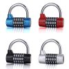 Large 5 Digit Combination Gym Cabinets Password Lock Tool Box Door Padlock (Silver) - Image 2