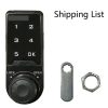 Open Hole Steel Cabinet File Cabinet Electronic Lock Drawer Mailbox Gym Cabinet Door Password Lock Specification: 20mm - Image 7