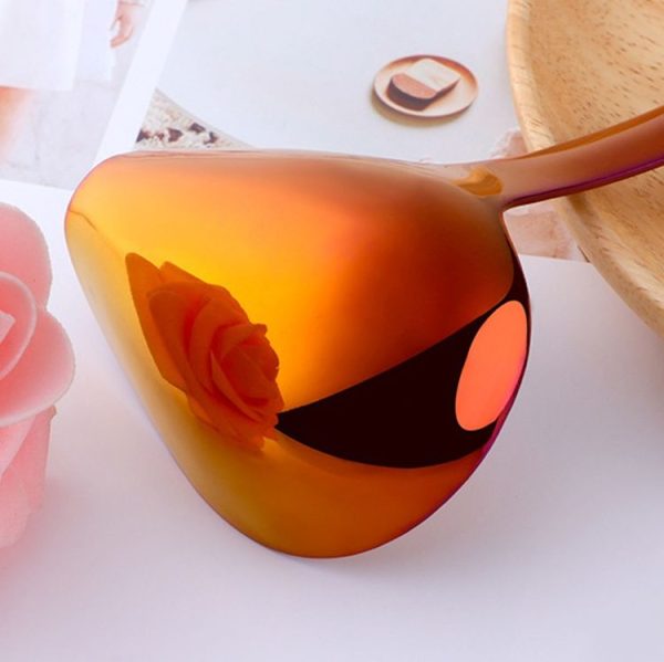 304 Stainless Steel Oil Spoon Thickened Soup Spoon Pouring Sauce Spoon, Specification: Magic Red - Image 5