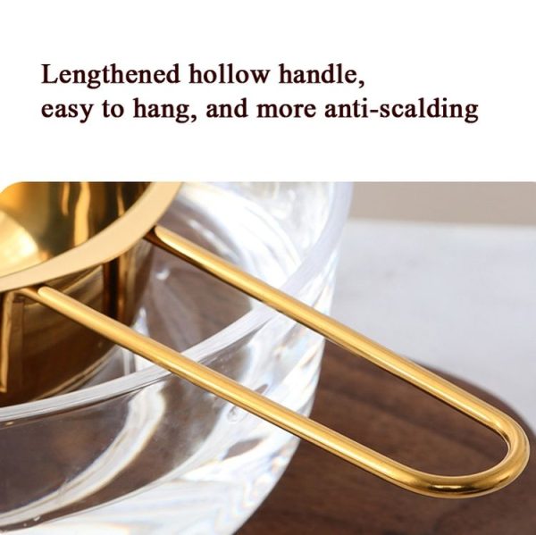 Cheese Butter Chocolate Stainless Steel Melting Bowl, Colour: True Color - Image 4