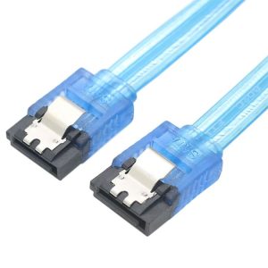 Mini SAS to SATA Data Cable With Braided Net Computer Case Hard Drive Cable, specification: SATA Double Female Straight-0.5m